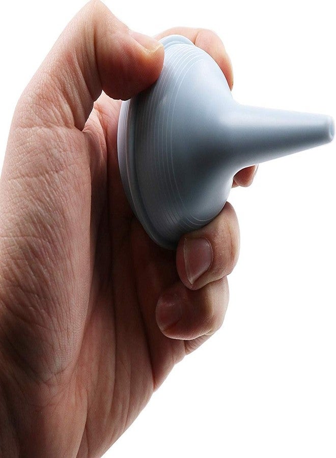 كومفرت أكسيس محاقن مطاطية مريحة لغسل وإزالة شمع الأذن، عبوة مشتركة من 1 أونصة خضراء، 2 أونصة زرقاء، 3 أونصة خضراء - Image 5